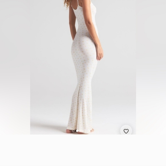 SKIMS Soft Lounge Marble Print Maxi Dress – Size S – EUC - Picture 4 of 4